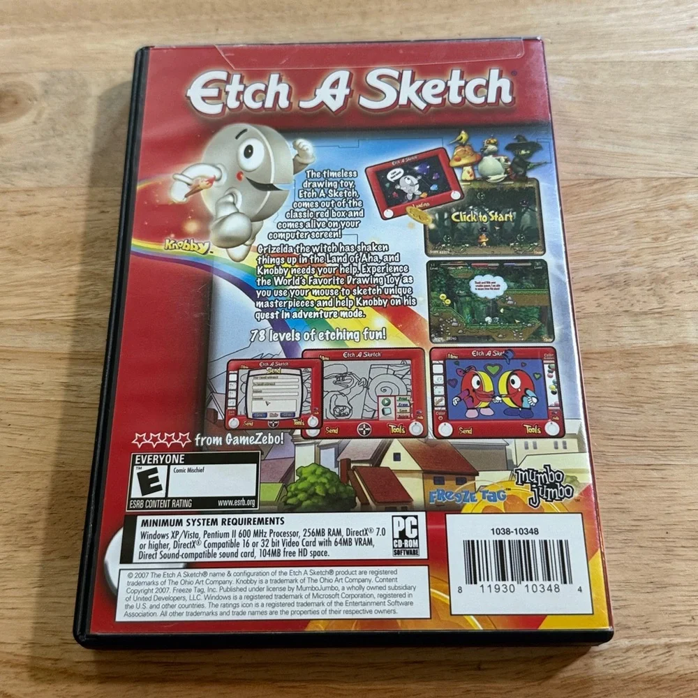 3 for $10 Etch A Sketch PC Game